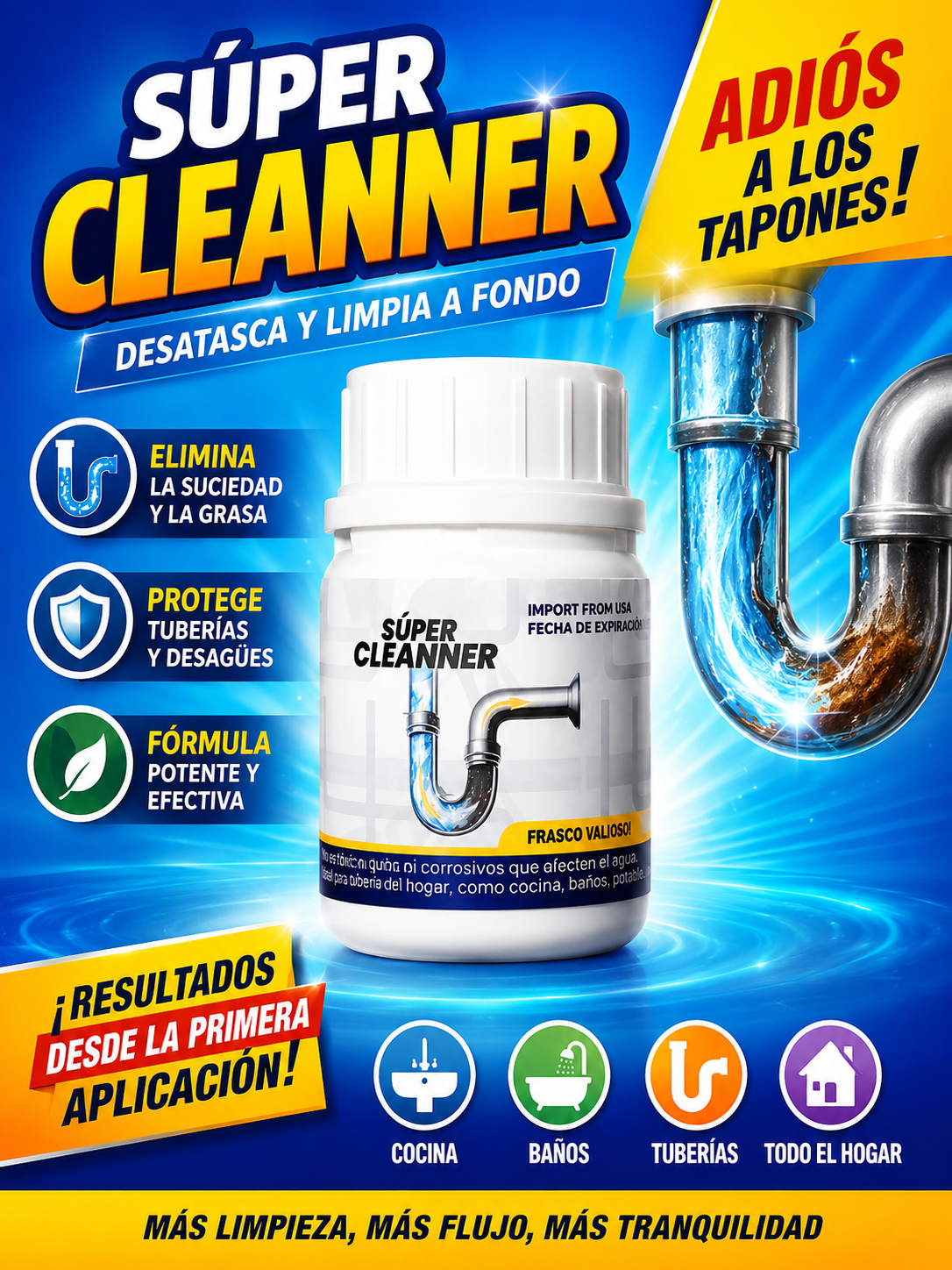 Pack de 2 Unidades de Super Cleanner