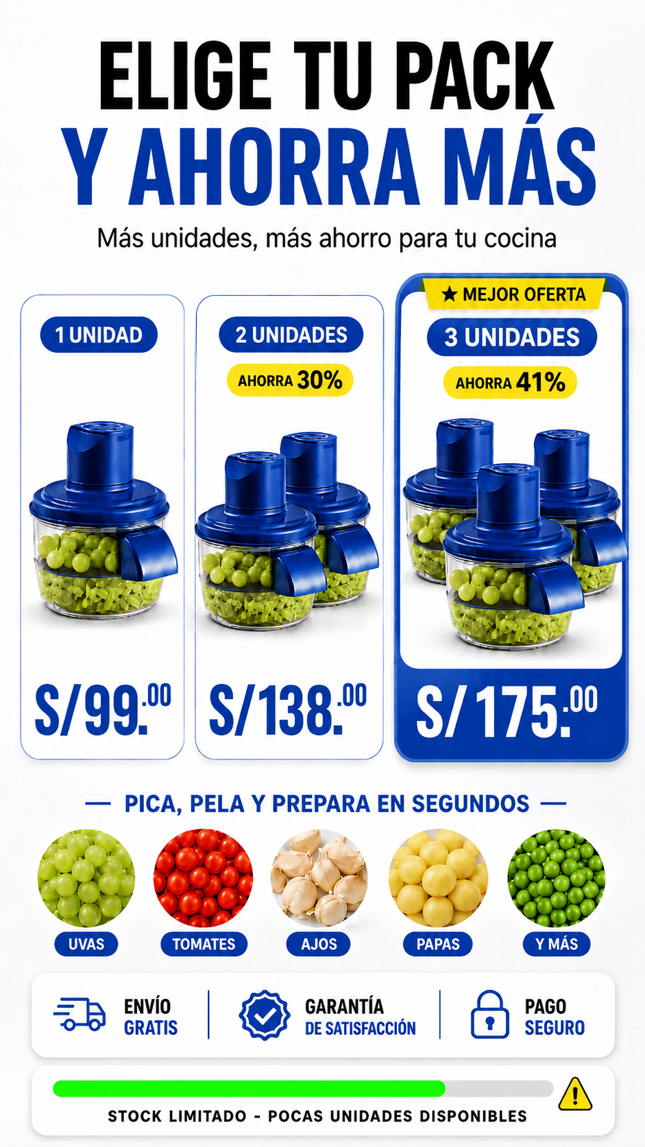 PELADOR DE FRUTAS Y VERDURAS