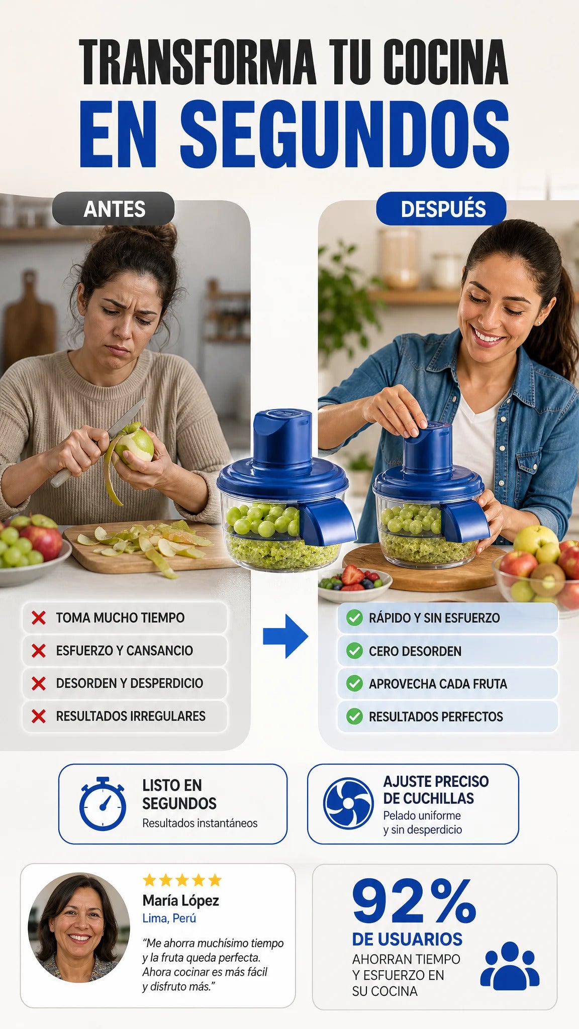 PELADOR DE FRUTAS Y VERDURAS