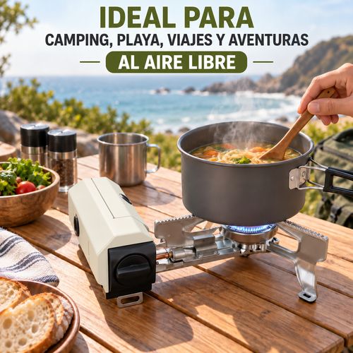 COCINA PORTATIL A GAS – Cocina Donde Quieras