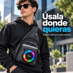 MOCHILA CON PARLANTE RGB 2 EN 1
