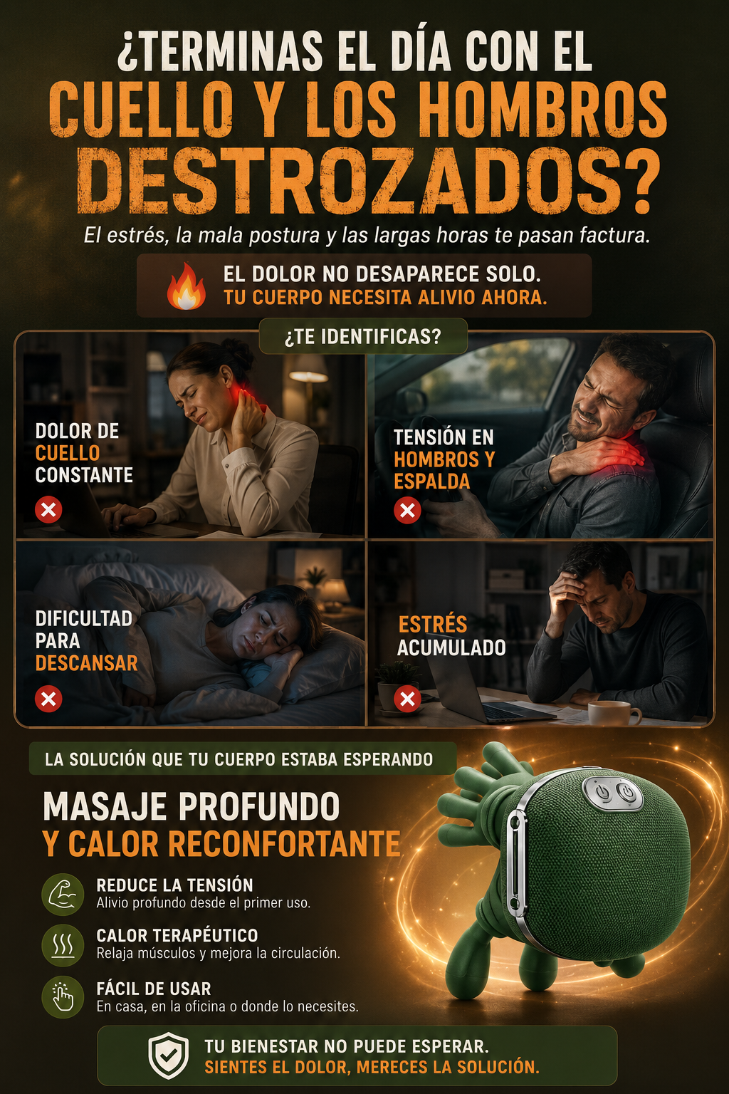 Masajeador Manito Multifuncional
