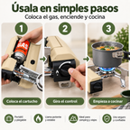 COCINA PORTATIL A GAS – Cocina Donde Quieras