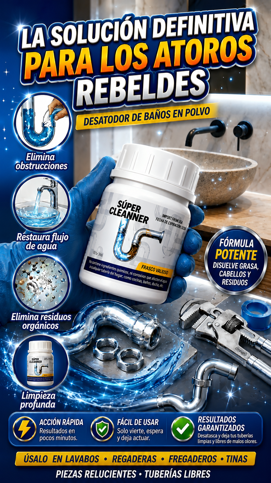 Pack de 2 Unidades de Super Cleanner