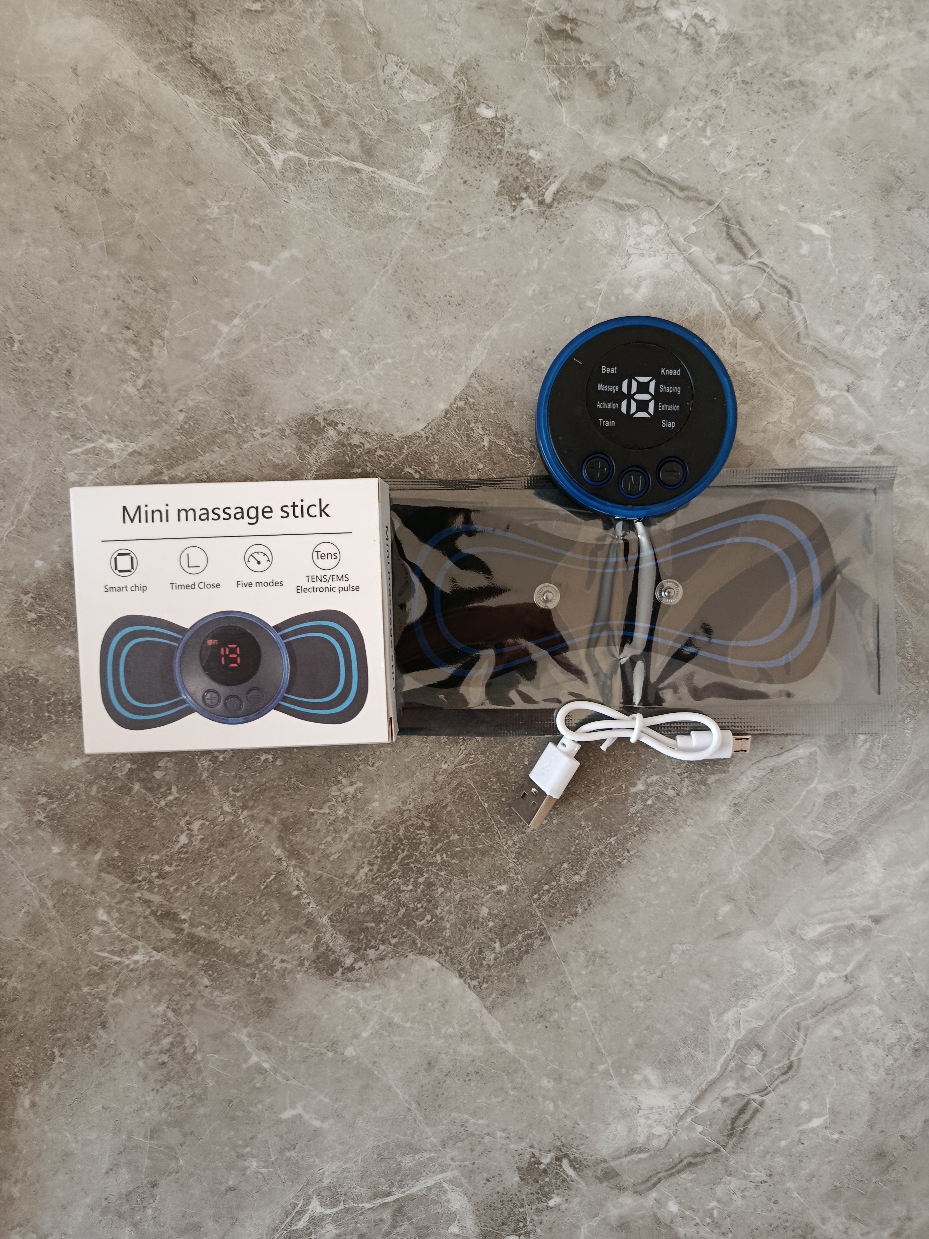 Pack de 2 Unidades del Mini Masajeador Mariposa